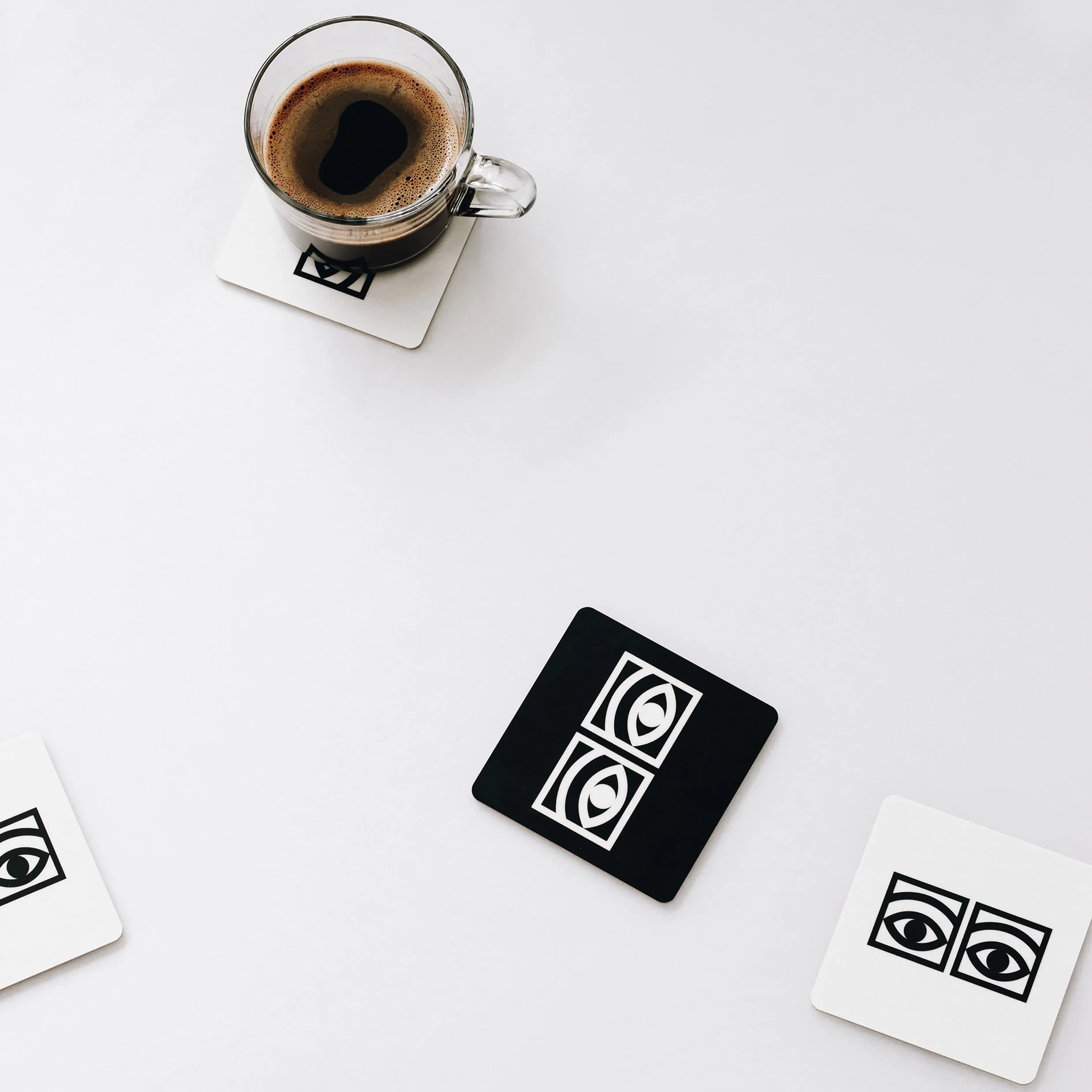 Dessous De Verre Ögon Lot De 4 – Image 4