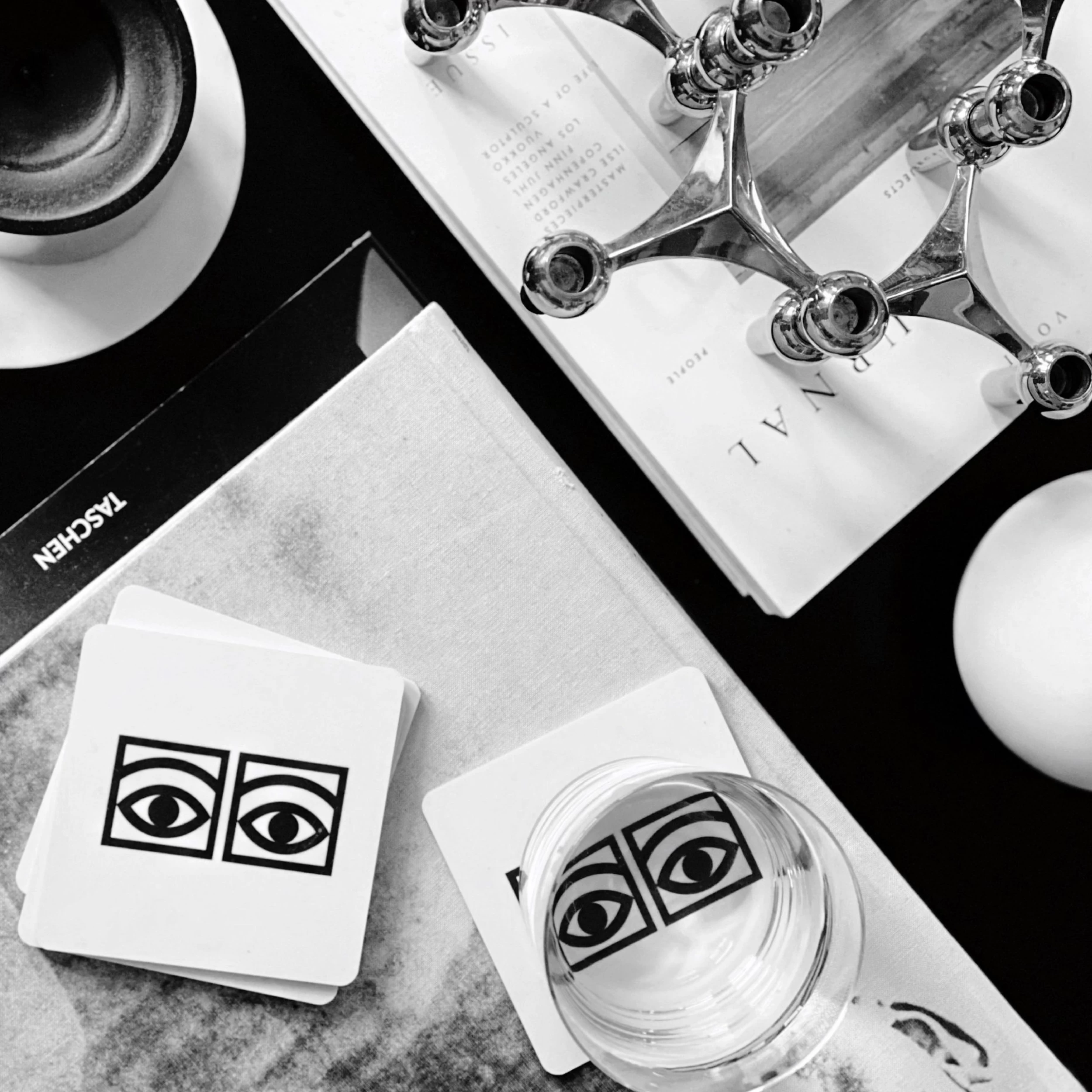 Dessous De Verre Ögon Lot De 4 – Image 5