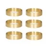 Broste Copenhagen Rond De Serviette Ring Lot De 6