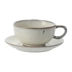 Broste Copenhagen Tasse De Thé Et Soucoupe Nordic Sand