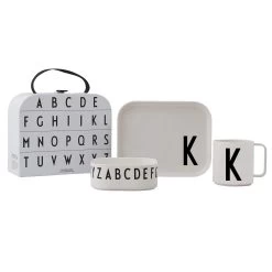 Set De Vaisselle Enfant Design Letters