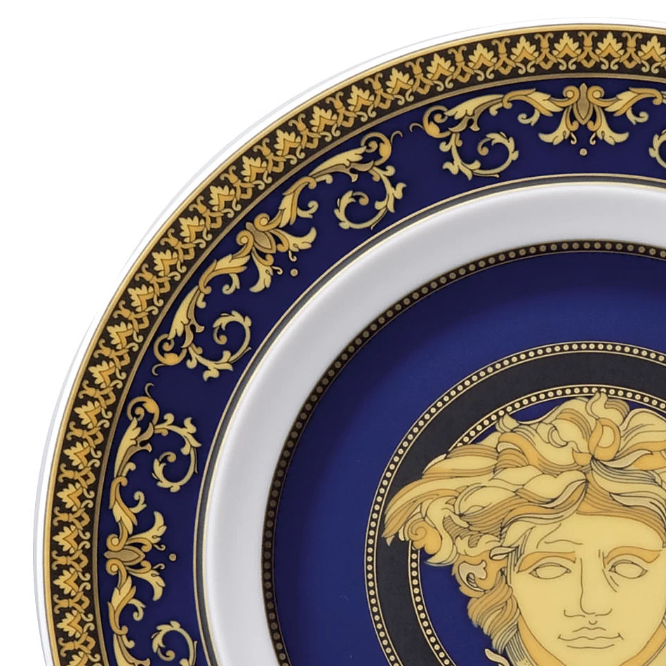 Versace Medusa Blue Assiette – Image 2