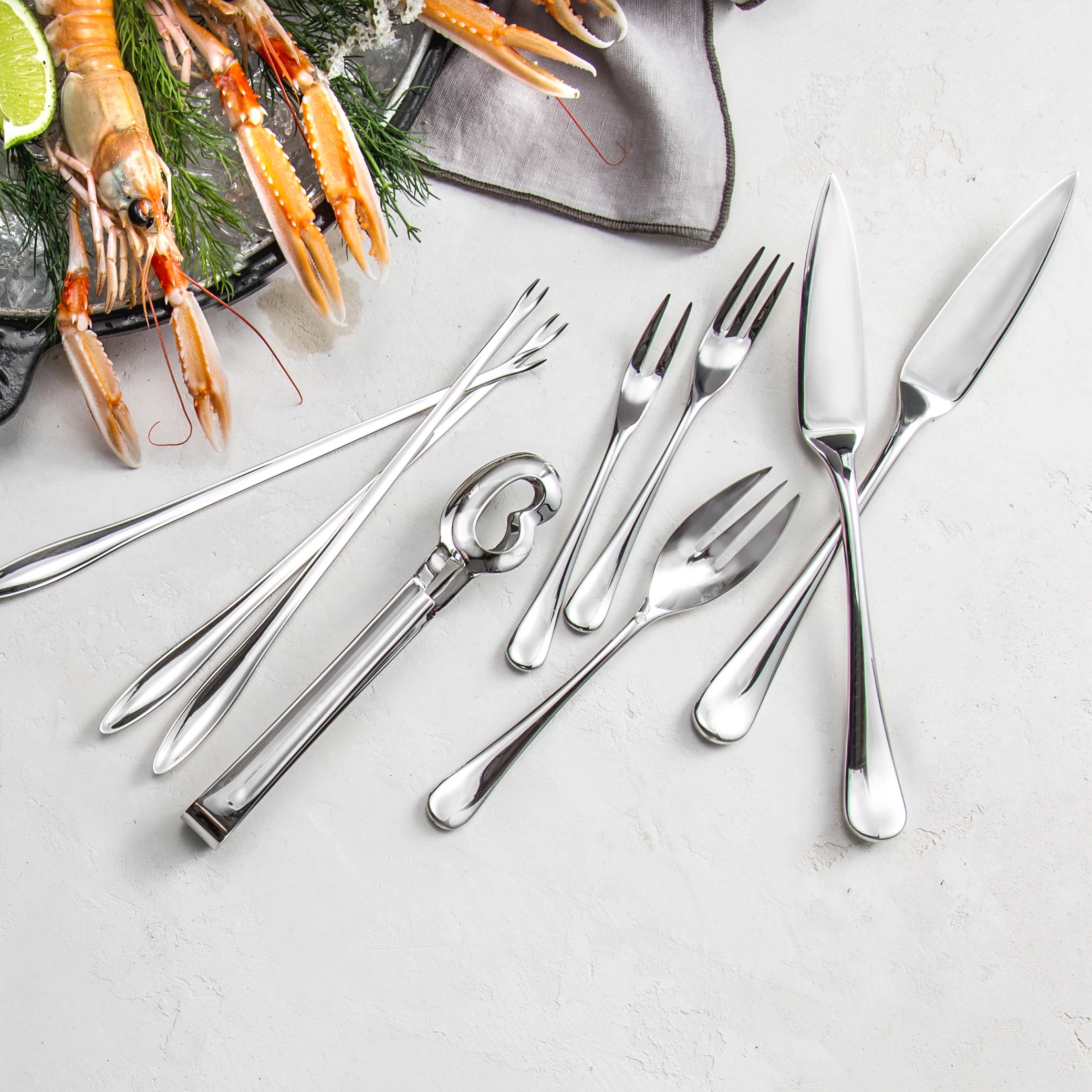 Fourchette à Huîtres Effet Miroir Radford – Image 2