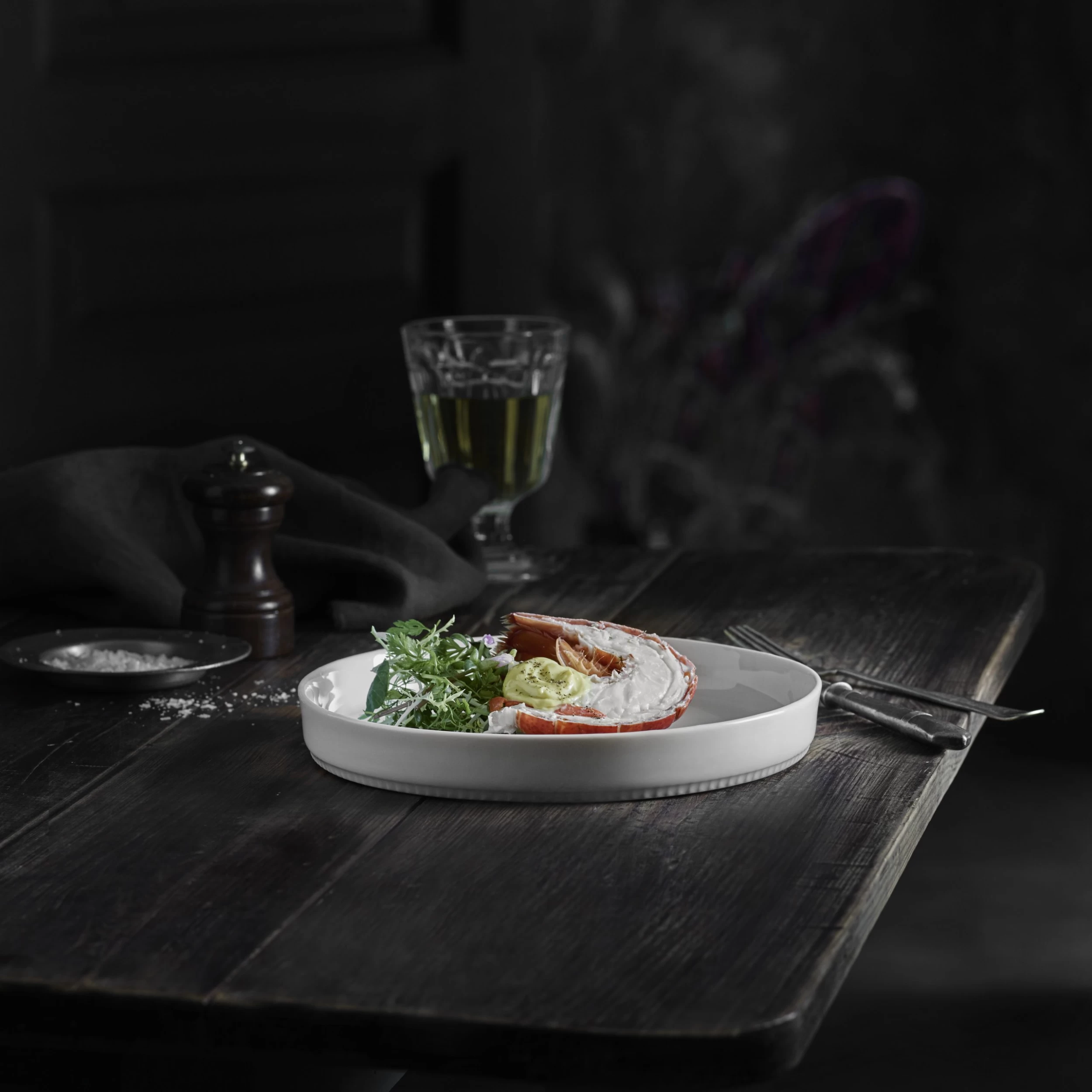 Pillivuyt Plat à Pâtes à Bords Rectilignes Toulouse Ø 22 Cm – Image 2