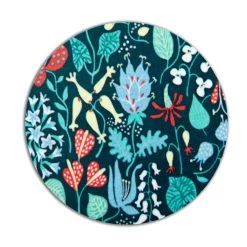 Dessous De Plat Herbarium Bleu