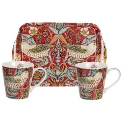 Ensemble Tasse Et Plateau Strawberry Thief