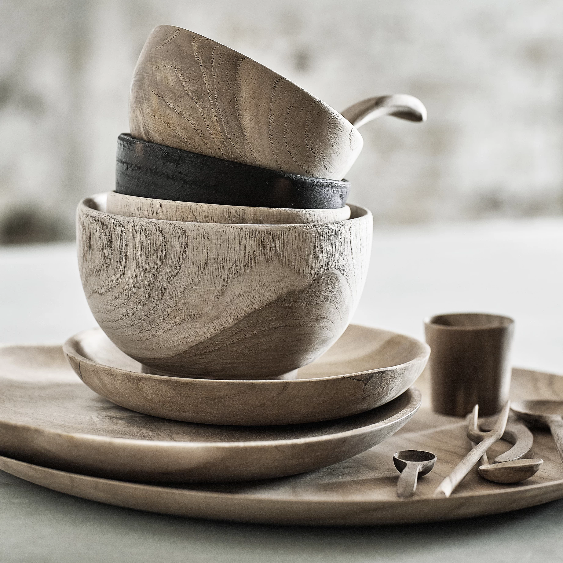 Assiette Muubs Teak 18cm – Image 4