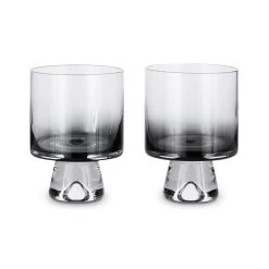 Tom Dixon Verre Bas Tank Lot De 2