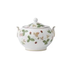 Wedgwood Sucrier Wild Strawberry
