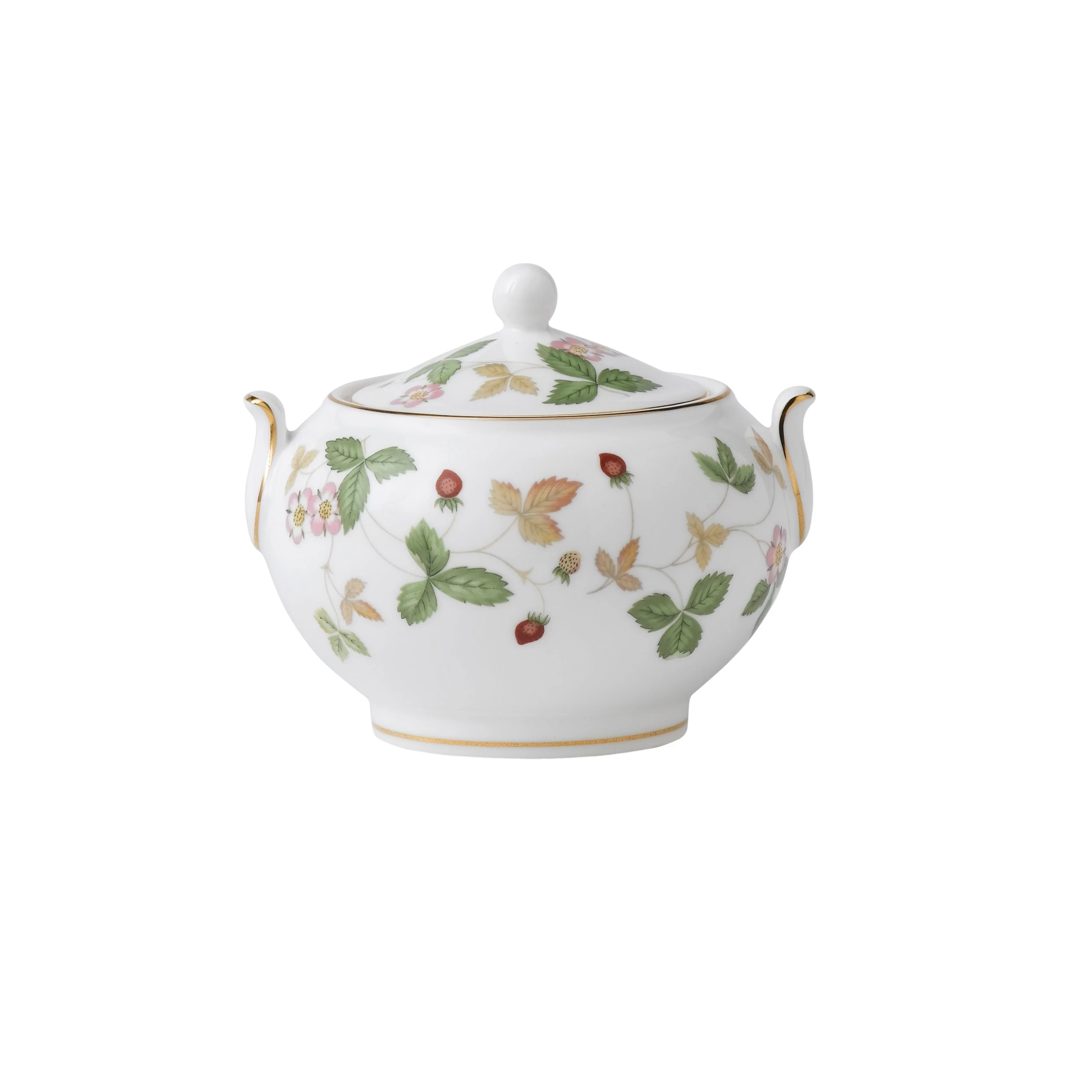 Wedgwood Sucrier Wild Strawberry
