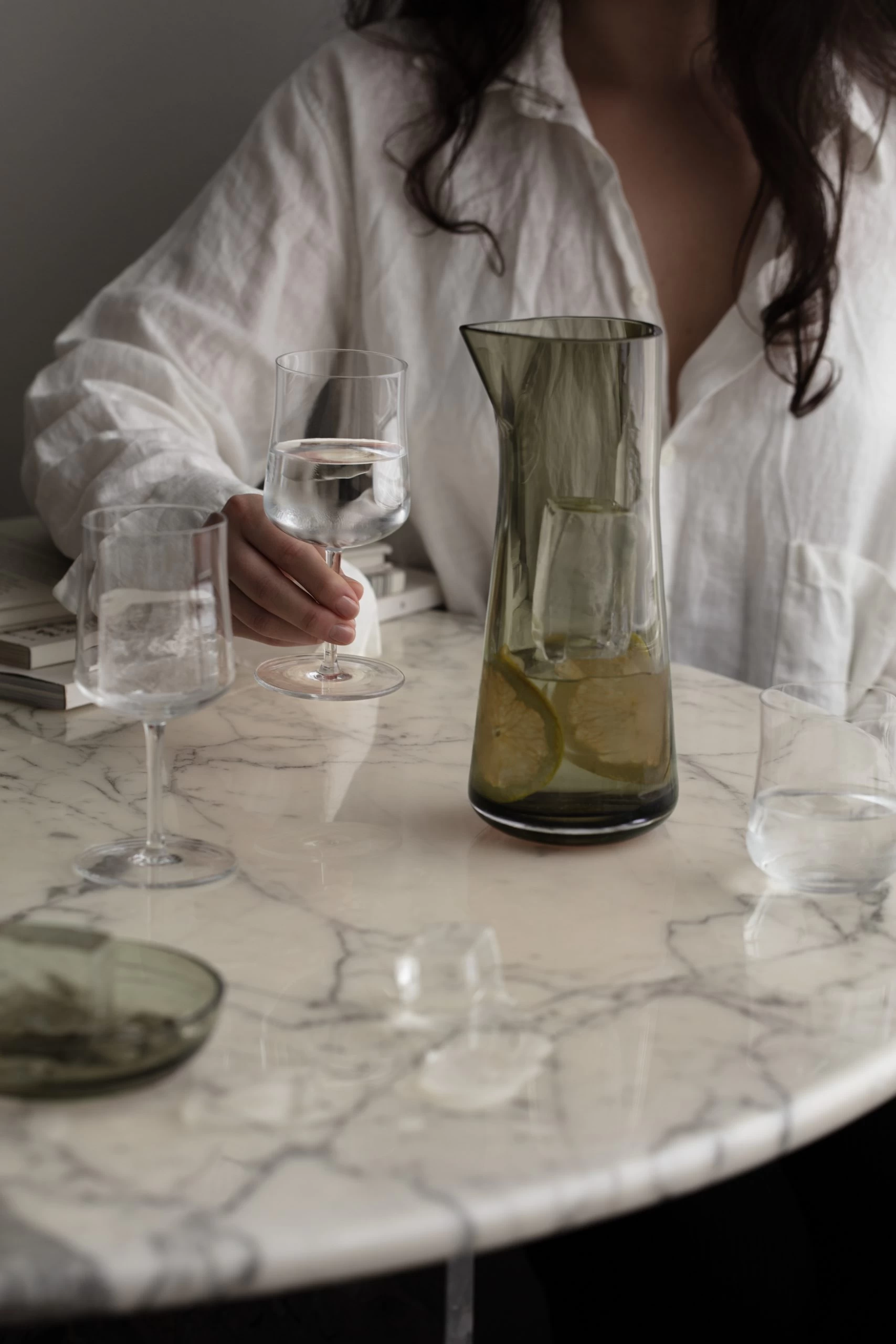 Orrefors Verre Sur Pied Informal 36 Cl Lot De 2 – Image 3