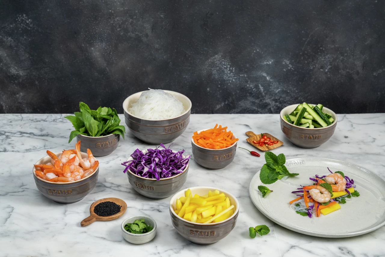 Mini Bol Staub New White Truffle Lot De 4 – Image 4