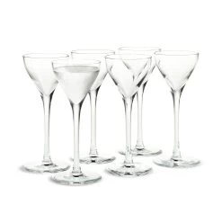 Holmegaard Verre à Schnaps Cabernet 4,5 Cl, Lot De 6