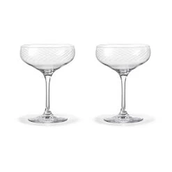Holmegaard Verre à Cocktail Cabernet Lines 29 Cl Lot De 2