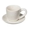 Broste Copenhagen Tasse à Espresso Avec Soucoupe Nordic Vanilla 5 Cl