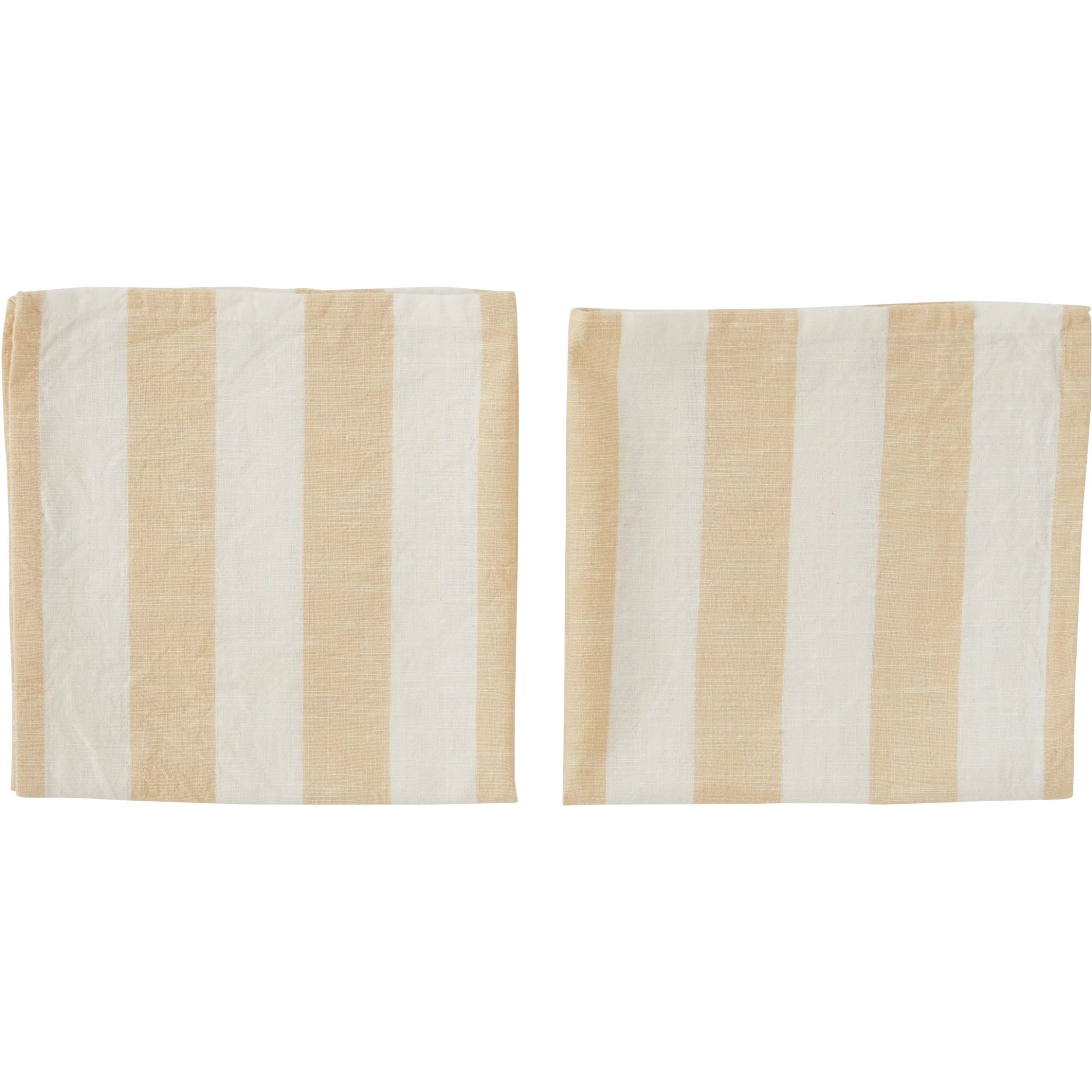 OYOY Serviette Striped 45x45 Cm Lot De 2