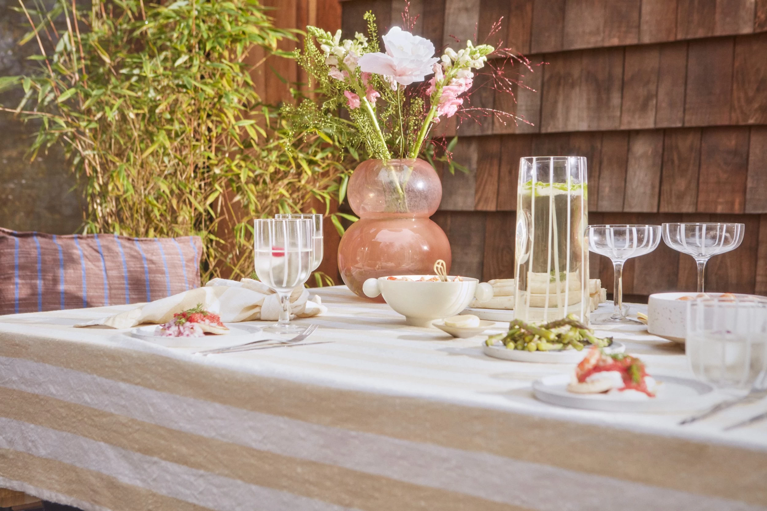 OYOY Serviette Striped 45x45 Cm Lot De 2 – Image 4