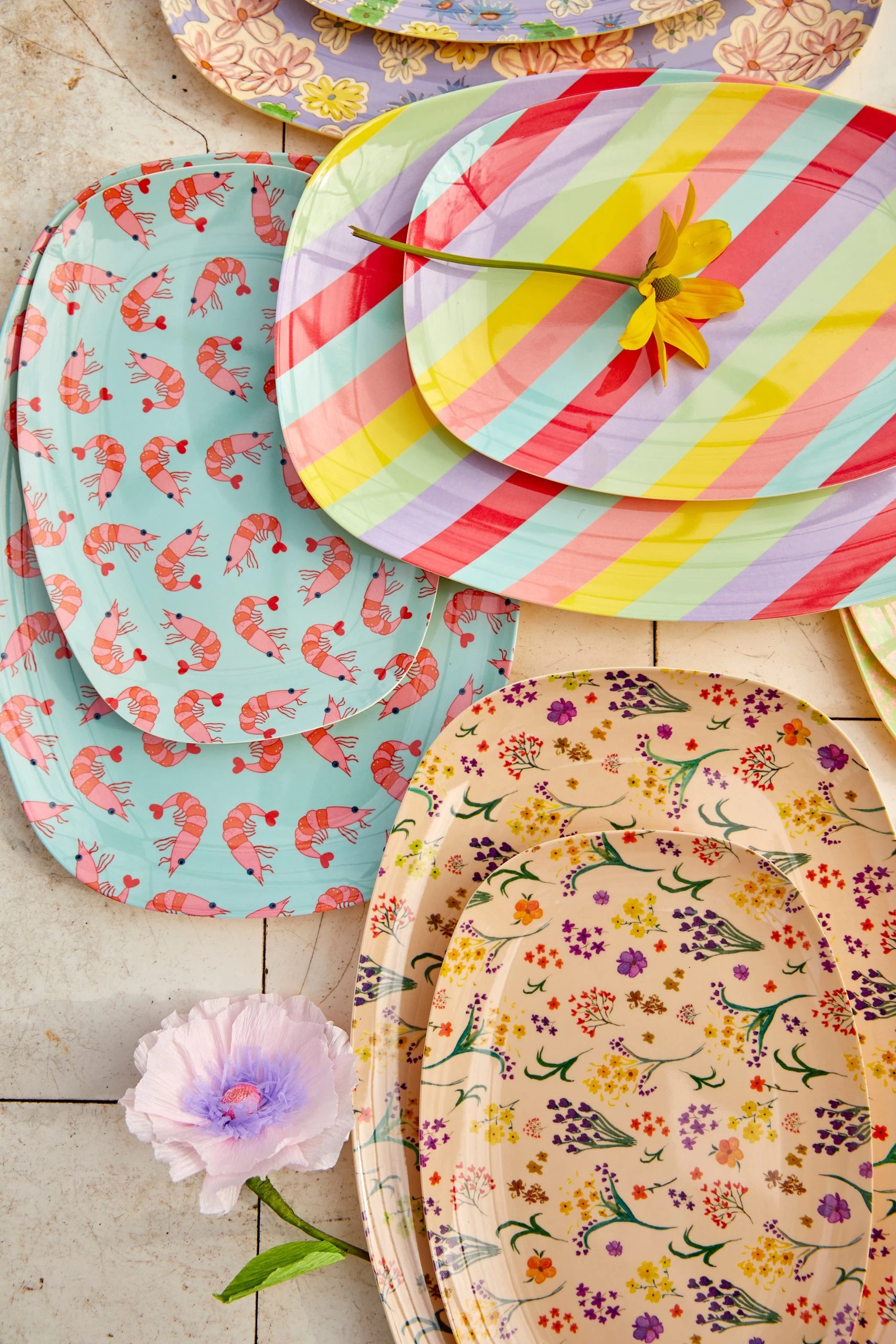 Assiette Rice Mélamine 16,5x23 Cm – Image 3