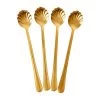 Cuillère à Latte Rice Seashell 19 Cm Lot De 4