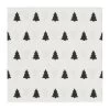 Serviette De Table Linen Trees 33x33 Cm Lot De 20