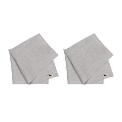 Pack De 2 Serviettes De Table En Lin 45x45 Cm