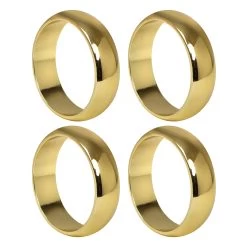 Rond De Serviette Monaco Ø4 Cm 4-pack
