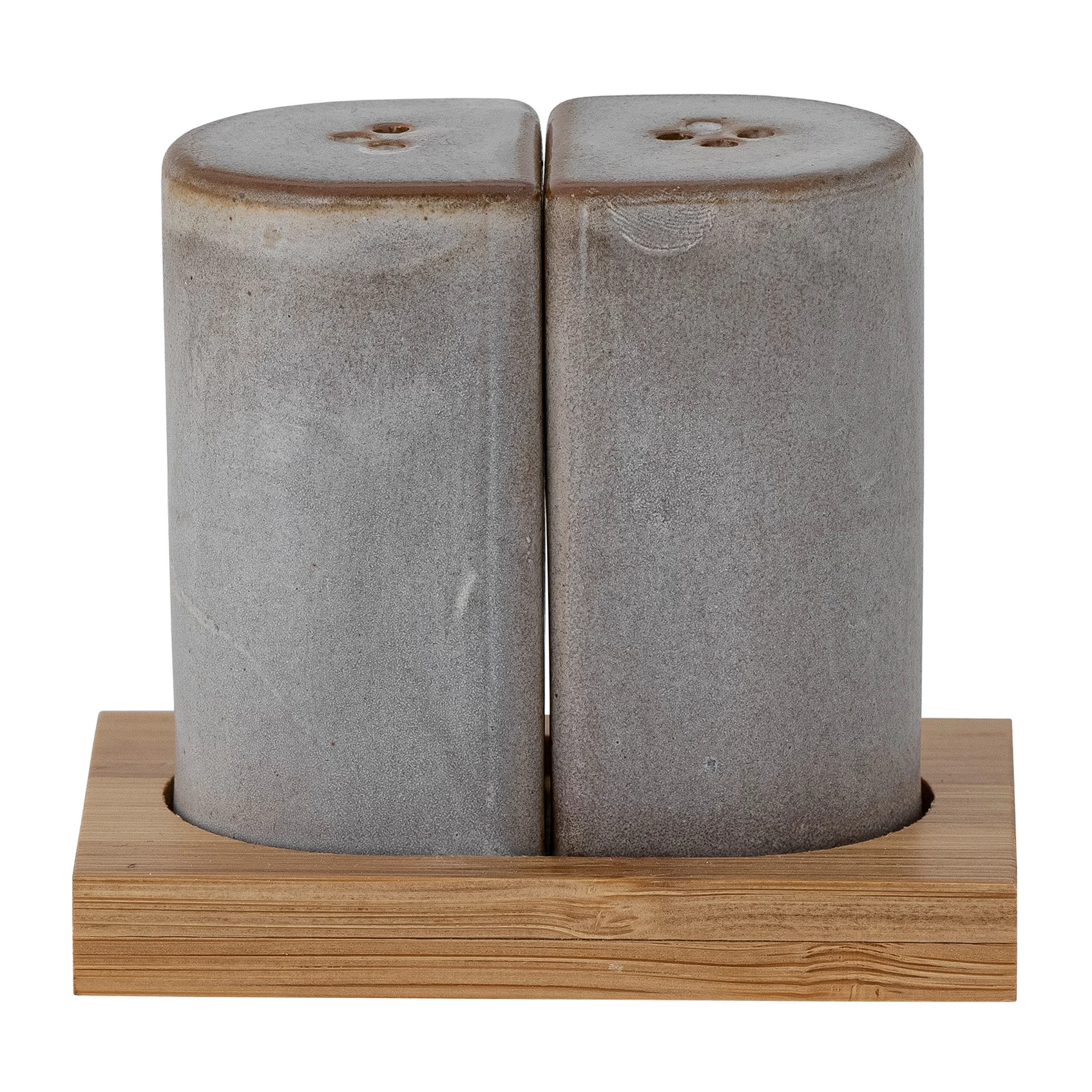 Bloomingville Salière Et Poivrière Josefine Avec Soucoupe