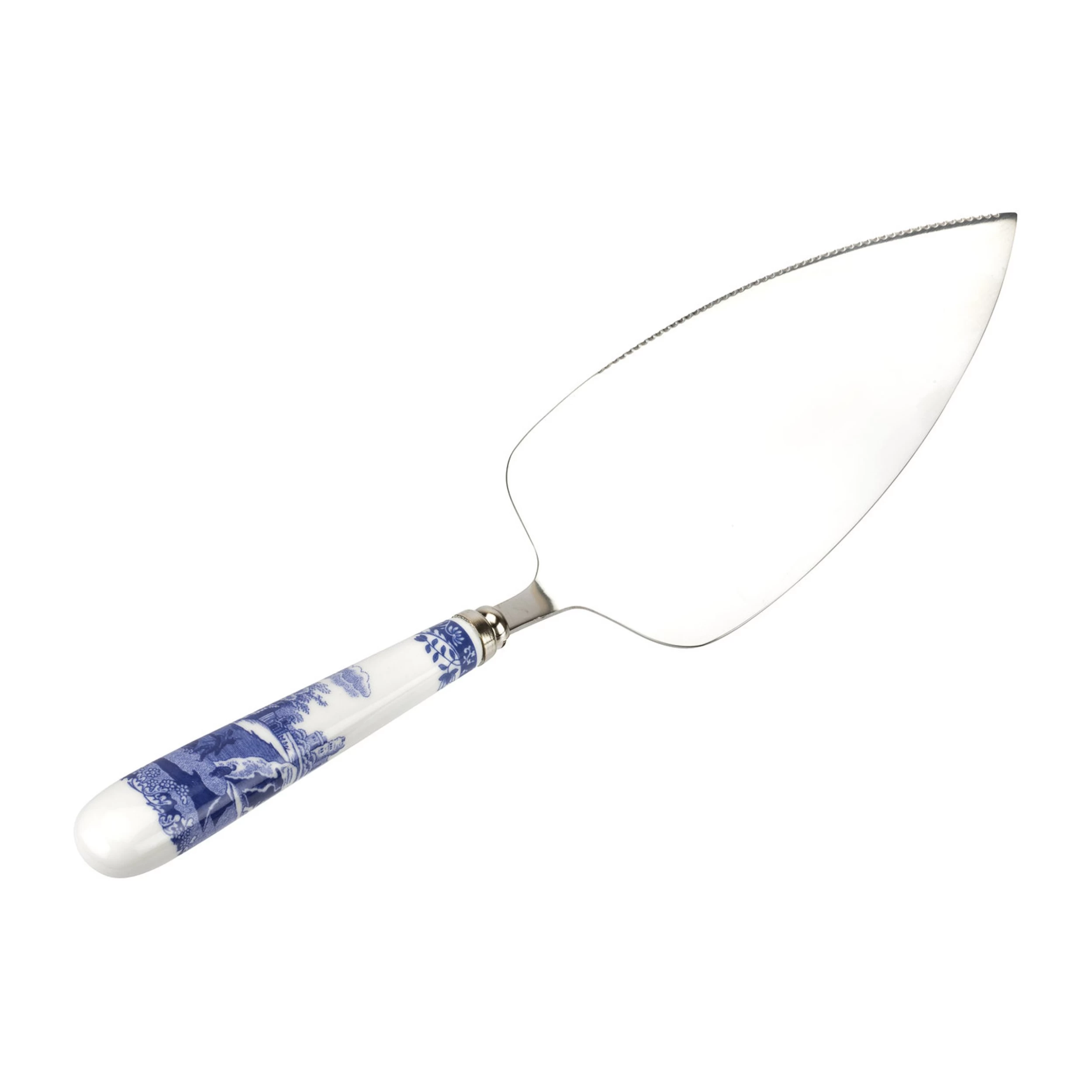 Spode Pelle à Gâteau Blue Italian 25 Cm – Image 2