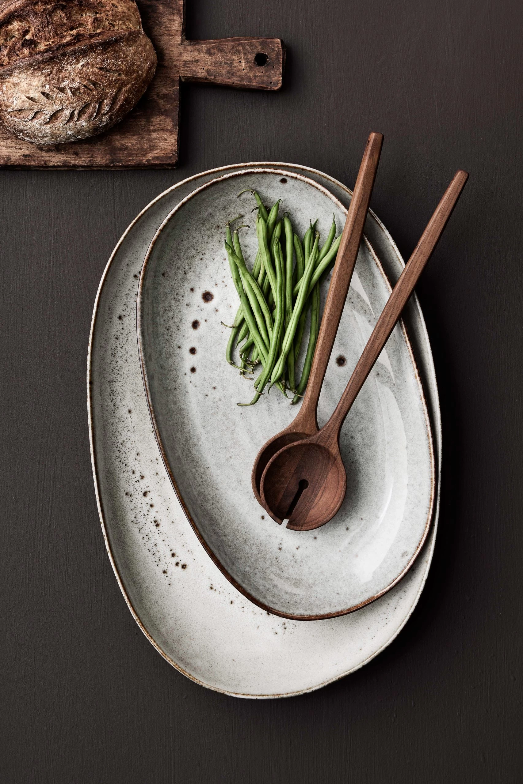 Plat De Présentation Taranto Large 28x43 Cm – Image 2