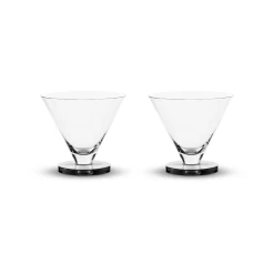 Tom Dixon Verres à Cocktail Puck 26 Cl Lot De 2