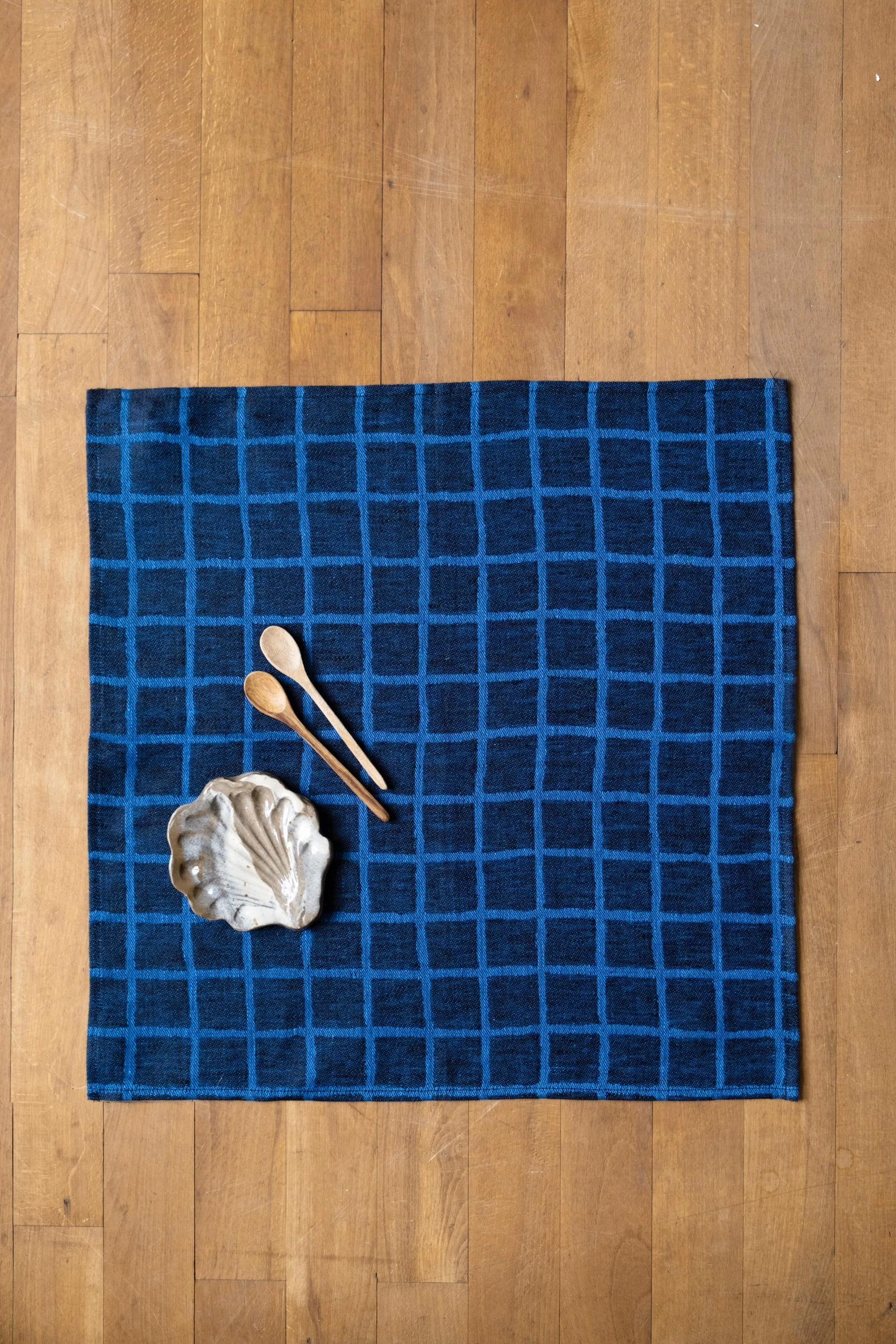 Serviette En Jacquard Rutig Lot De 2 – Image 3