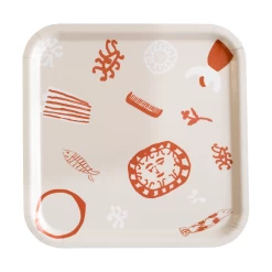 Plateau Figures 32x32 Cm