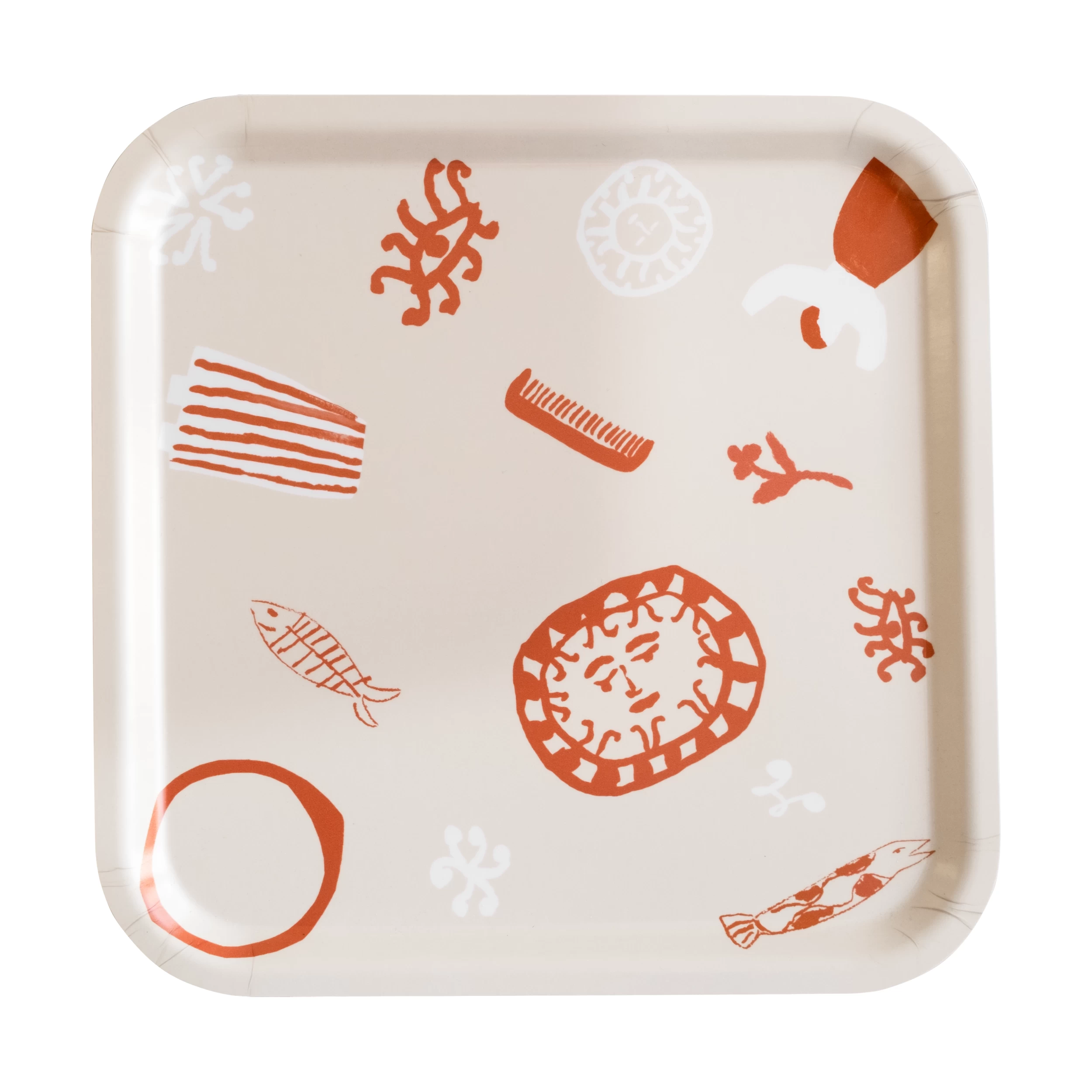 Plateau Figures 32x32 Cm