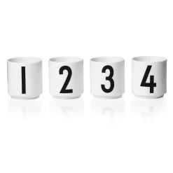 Tasse à Expresso Design Letters