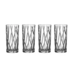 Orrefors Verre City High Ball Lot De 4